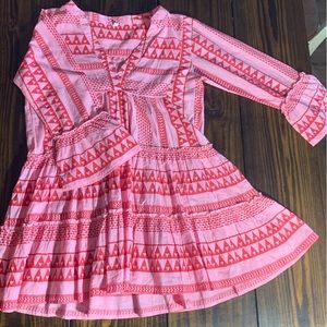 Pink dress/ beach cover up
